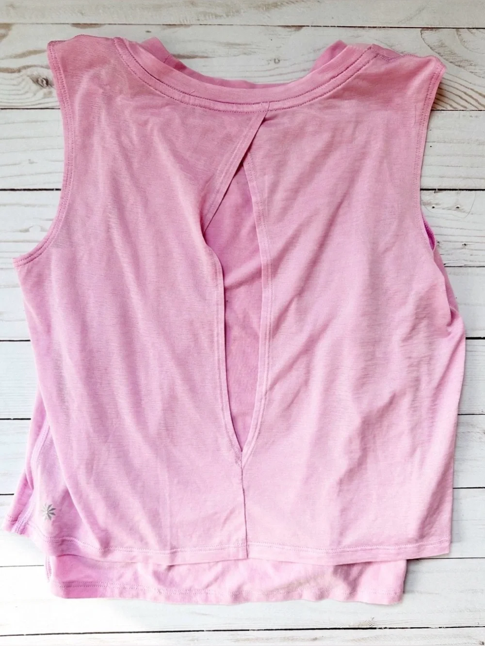 Girls Athleta Double Layer Tank (size 8-10) - Picture 2 of 3